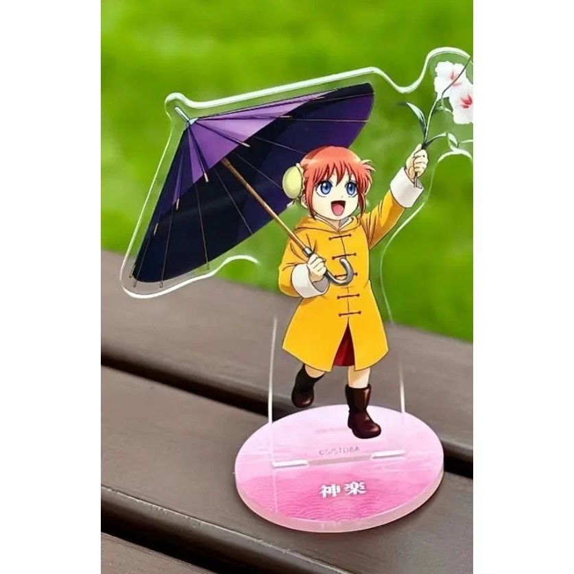 Kamui Kagura Acrylic Đứng Gintama Ô Series Hình Bàn Trưng Bày Trang Trí Phòng Accesorios Anime Bộ Sư