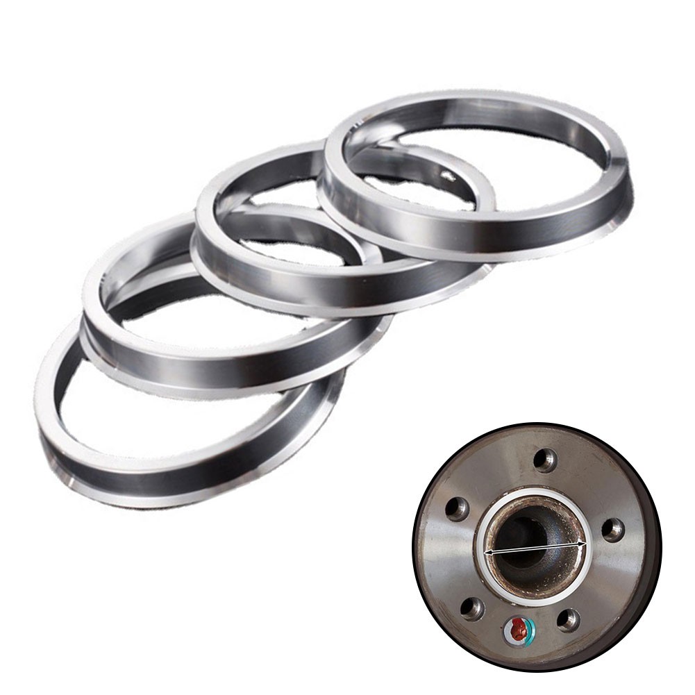 Mileauto loại bỏ rung động với trục bánh xe vòng trung tâm OD 70 5mm ID 66 1mm Bộ 4 Giao hàng nhanh