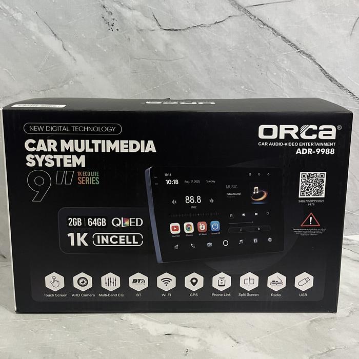 PROMO HEADUNIT ORCA 9INCH 2/64GB 1K INCELL ECOSERIES - TOKO PERKAKAS001 Harga 1,420,000 rupiah*Gratis Ongkir