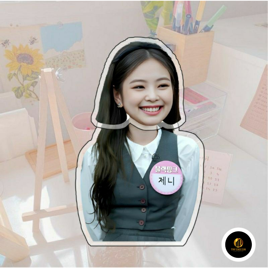 STANDEE  BLACKPINK LẮC ĐẦU - Mô hình standee lắc đầu nhóm nhạc BlackPink  - Trí Decor