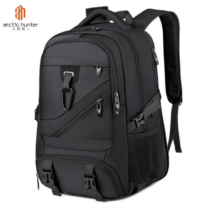 ARCTIC HUNTER Túi nam người đàn ông của ba lô Cặp học sinh sinh viên bền Ba lô vải kiểu oxford với cổng sạc USB độc lập kho Giày