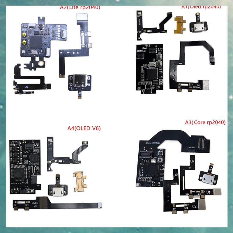 New 1 Set Upgradable Flash Memory Oled/Lite/ Core/OLED V6 Core Chip Rp2040 Game Console Accessories ราคา  237 บาท*ส่งฟรี