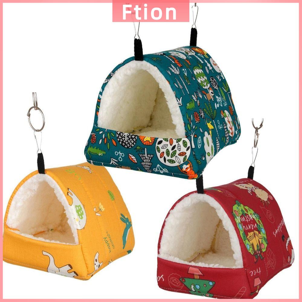 FTION Thoải mái Tổ Nhà Dành cho vẹt chồn Thảm ấm Giường ngủ cho Chuột Hamster Ổ chuột lang Giường võng cho chuột Hamster