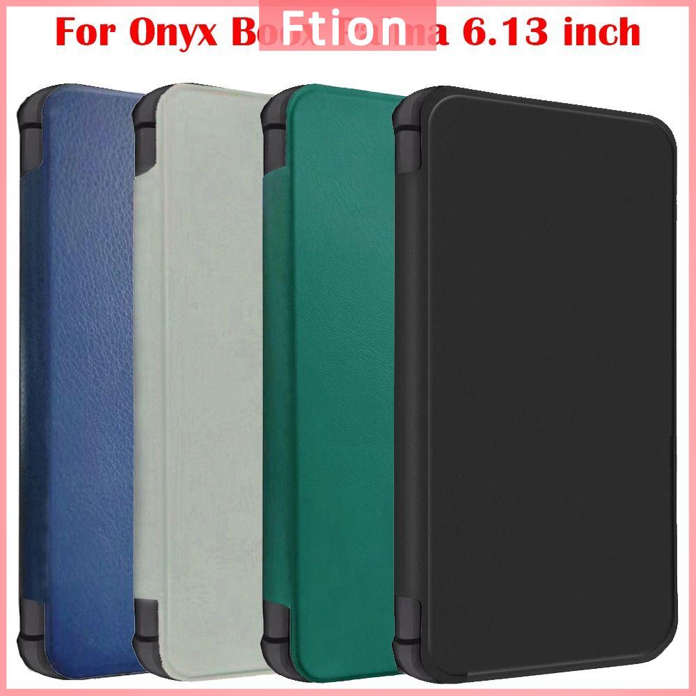 FTION Tự động ngủ/thức Ốp máy đọc sách điện tử 6.13 inch Da Chống sốc Vỏ bảo vệ Chuyên nghiệp Bao phủ toàn bộ Đứng funda Cho Onyx boox Palma/Kant 2