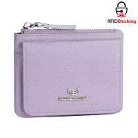 Royal Bagger Genuine Leather Womens Coin Purse - RFID Blocking Small Wallet Casual Zipper Change Pouch for Daily Use 3200