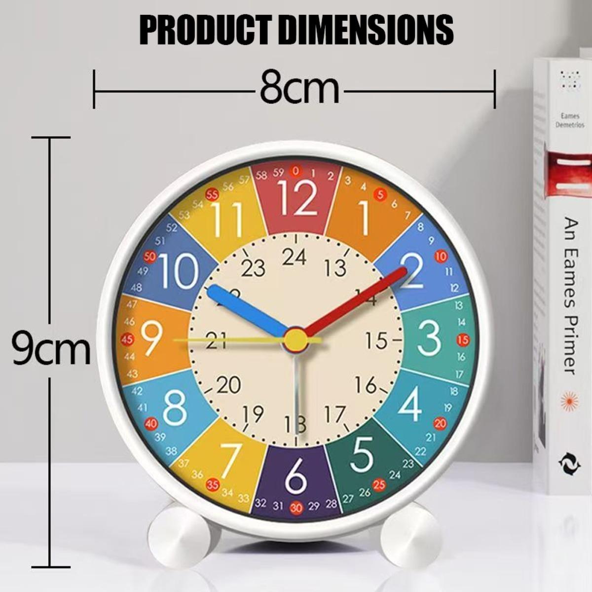 Fun Kids Alarm Clock with Night Light & Sleep Sounds - Cartoon Animal Themed Digital Clock for Childrens Bedroom Sleep Trainer for Toddlers Time Management Tool Birthday Gifts for Boys and Girls