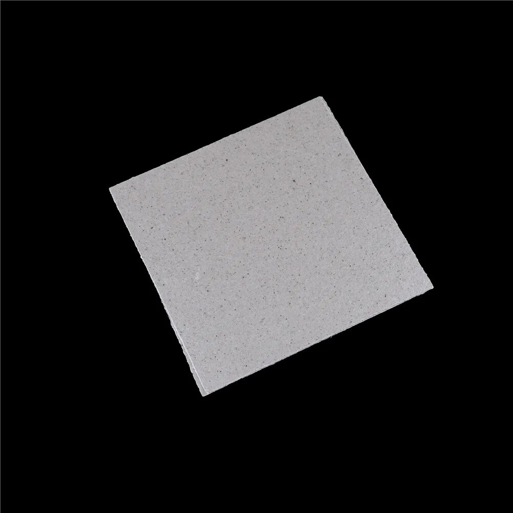 1 cái lò vi sóng Tấm mica phụ tùng cho lò vi sóng Lò vi sóng mica tấm mica cho lò vi sóng 12*12cm
