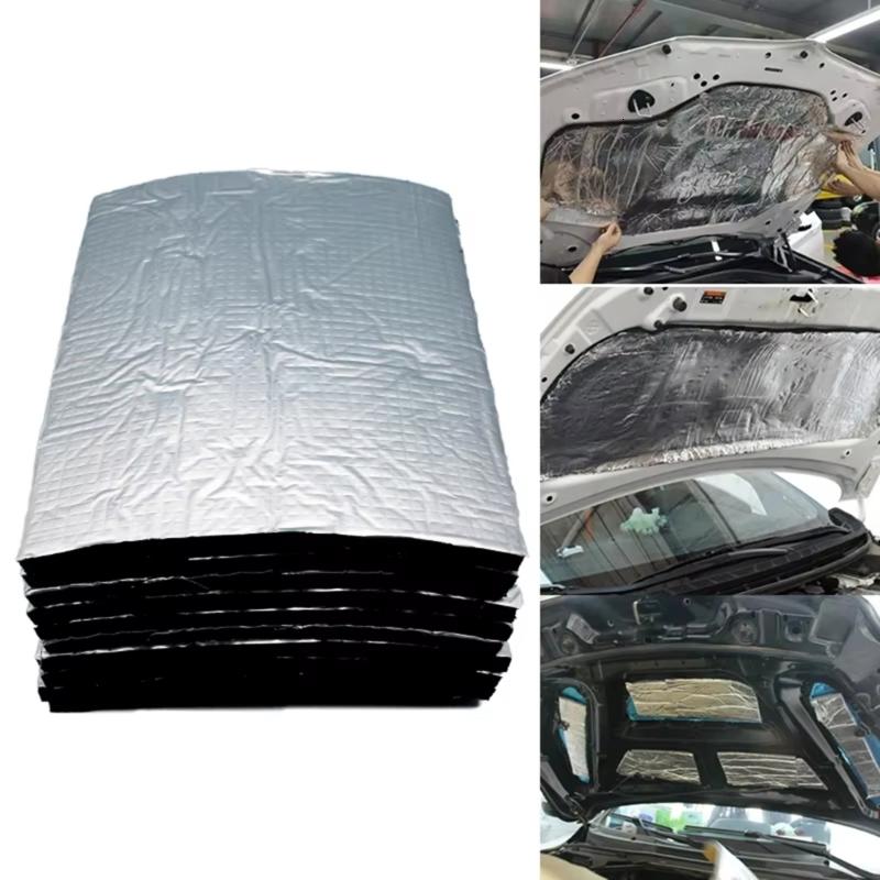 10pcs âm thanh tự động deadening & Cách nhiệt miếng đệm tiếng ồn làm giảm & cách nhiệt thảm cho tăng cường lái xe Comfort