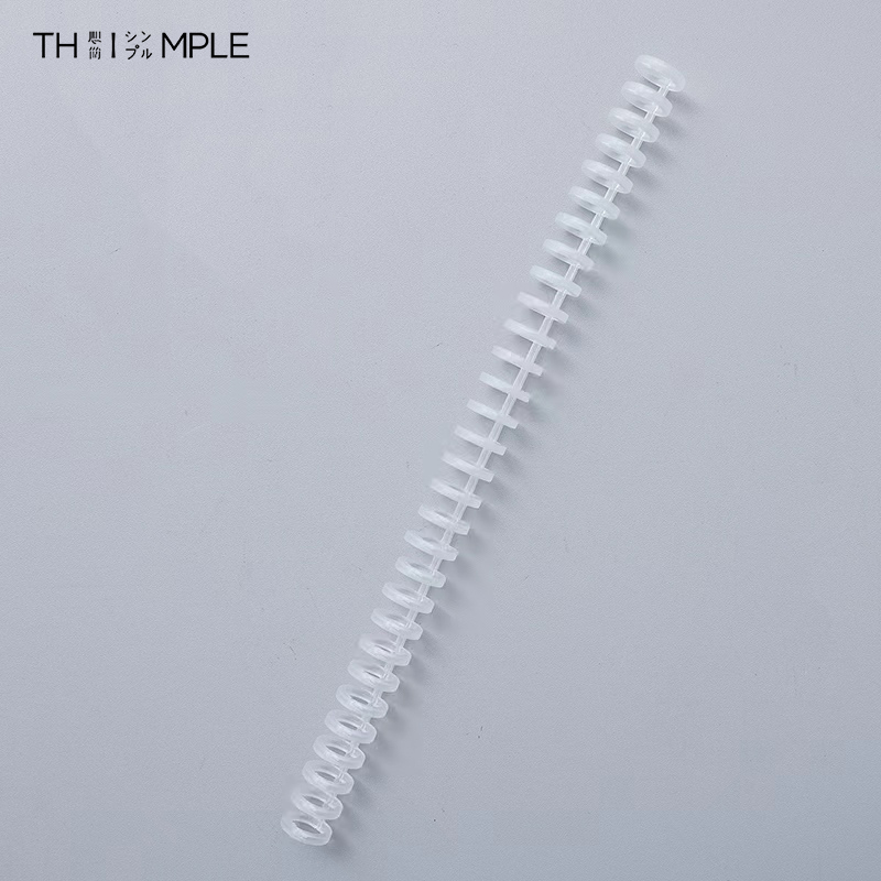 HARU Ring Binder Plastik Spiral 30 Lubang Untuk Loose-leaf paper A4 B5 A5 A6 A7-Suning Mall