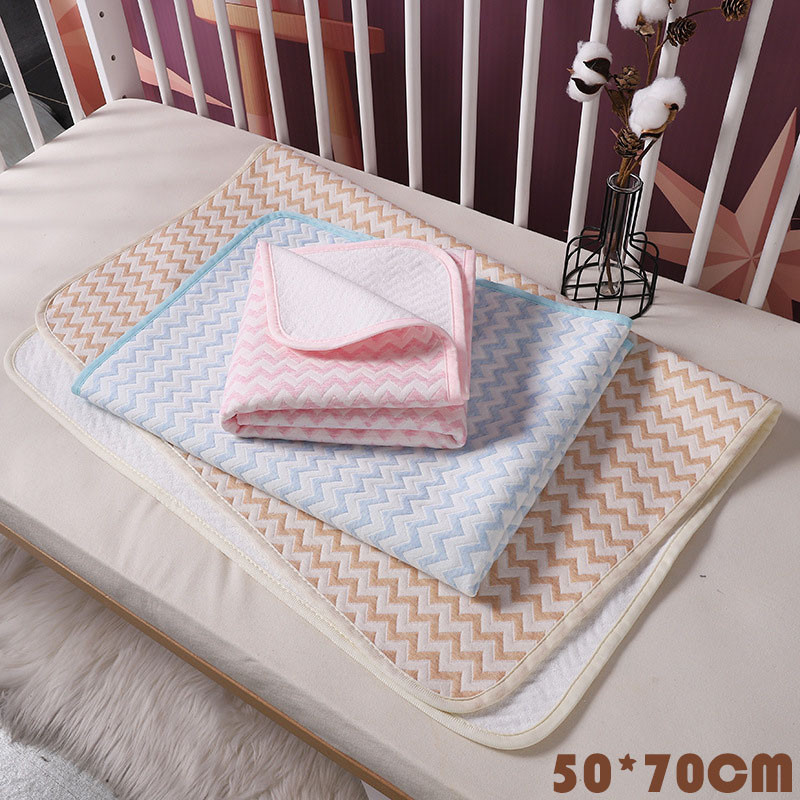 【50*70cm】Chiếu Lót Thay Bỉm Chống Thấm,Miếng lót chống thấm,Tấm lót chống thấm Cao Cấp cho bé