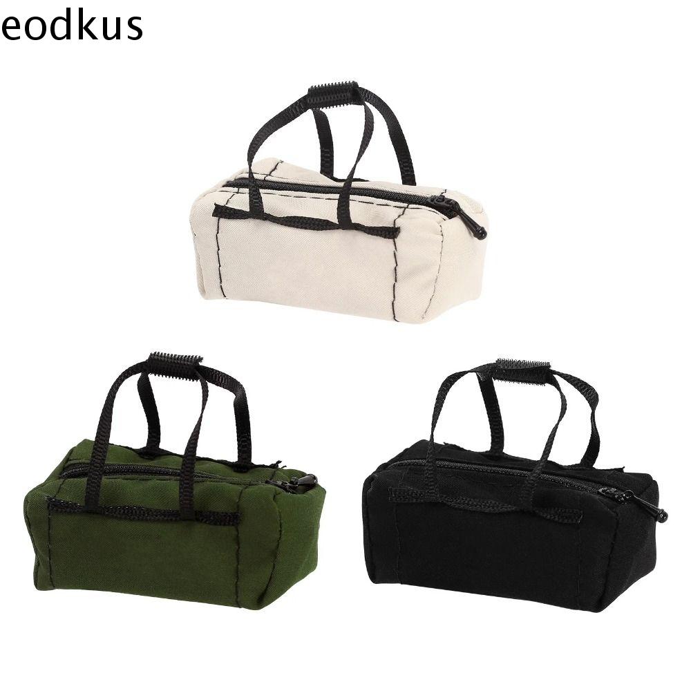 EODKUS Mưa bão ngoài trời Túi mô hình RC Trang trí mái nhà Mô phỏng Hành lý xe hơi RC Bộ phận tự làm Mô hình cảnh Túi du lịch thu nhỏ Xe địa hình RC