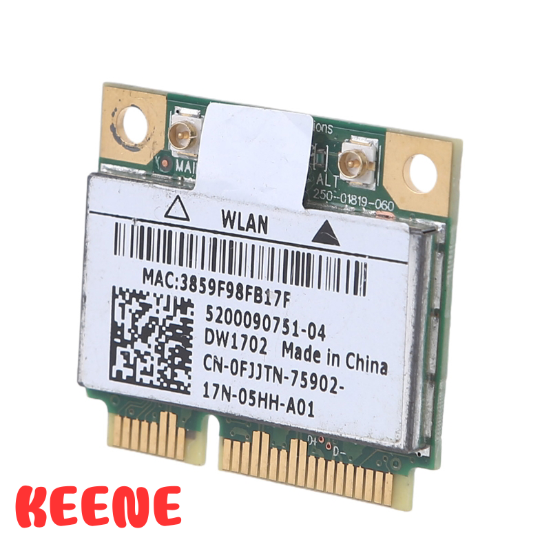 [Keene] Dell dw1702 Atheros ar5b195 không dây + BT Card WiFi Mini Bluetooth Card mạng