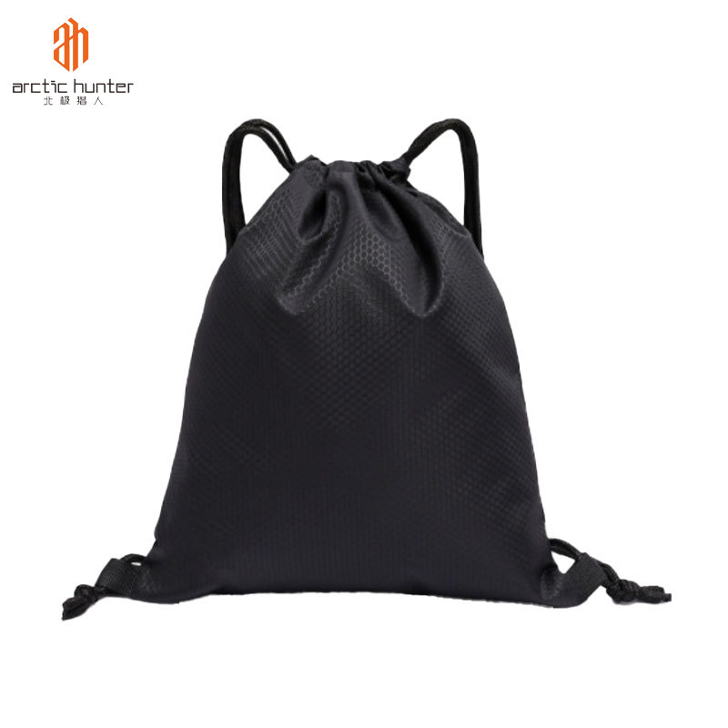  ARCTIC HUNTER balo nam balo du lịch balo đựng quần áo balo chống nước cặp đi học nam  Túi nam Ba lô dây rút thể thao bóng đá in vải không thấm nước kiểu Oxford bó túi dây rút Ba lô bóng rổ 