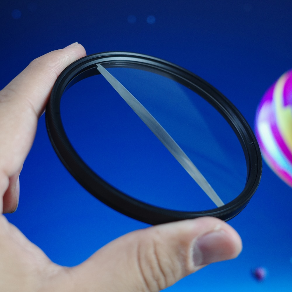 Chia diopter lăng kính máy ảnh foreground Magnifying Blur Filter phim truyền hình chia lĩnh vực đạo cụ chụp ảnh SLR phụ kiện