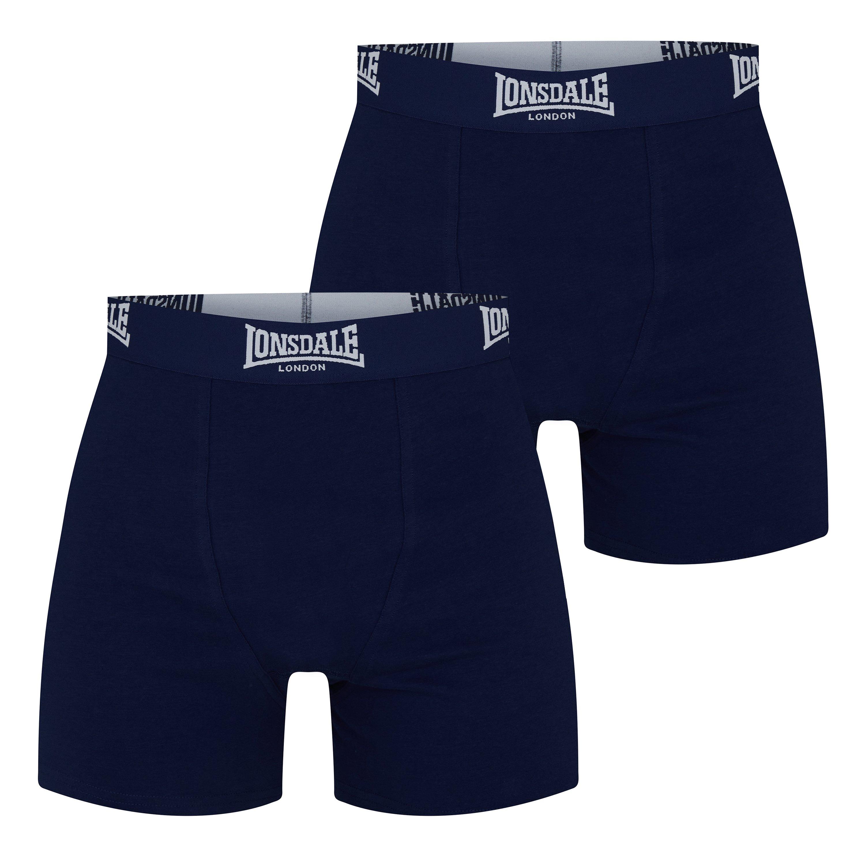 Lonsdale Mens 2 Stripe Open Hem Jogging Pants - Black/White [Parallel  Import] | Buy Online in South Africa | takealot.com