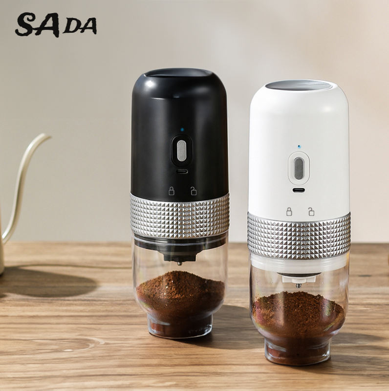 SADA Máy xay cà phê Điện máy nhỏ hộ gia đình Máy xay đậu nghiền Máy xay bột xách tay máy xay hạt cà phê Máy xay đậu