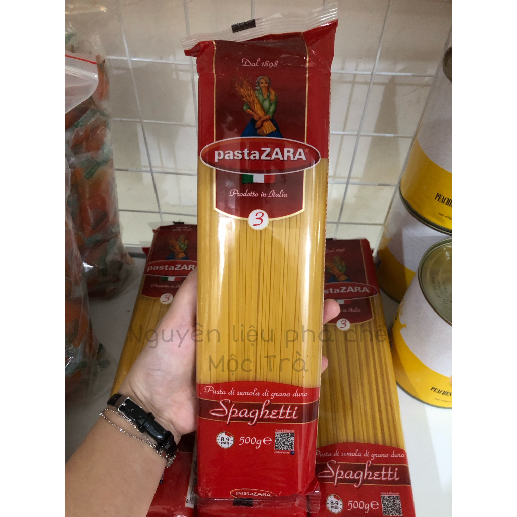 Mì Spaghetti 03 Pasta Zara gói 500g