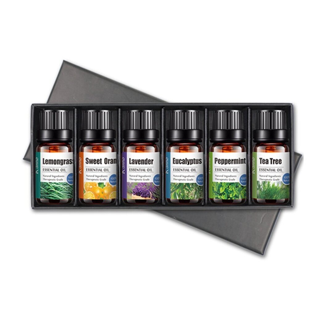 ชุดเซ็ตน้ำมันหอมระเหยแท้ 100% Pure Essential Oil Sets น้ำมันหอมระเหยสกัดจากธรรมชาติ เกรดบำบัดด้วยกลิ่น