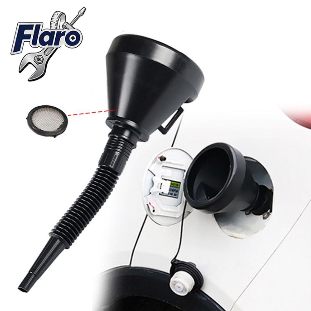 FLARO Lưới lọc Phổ thông Nhựa Thiết bị Nạp dầu Công cụ chuyển đổi Khẩn cấp an toàn Phụ kiện xe máy Dụng cụ thay dầu Vòi nhiên liệu linh hoạt Bộ lọc dầu Phễu dầu tiếp nhiên liệu xe máy Phễu tiếp nhiên liệu