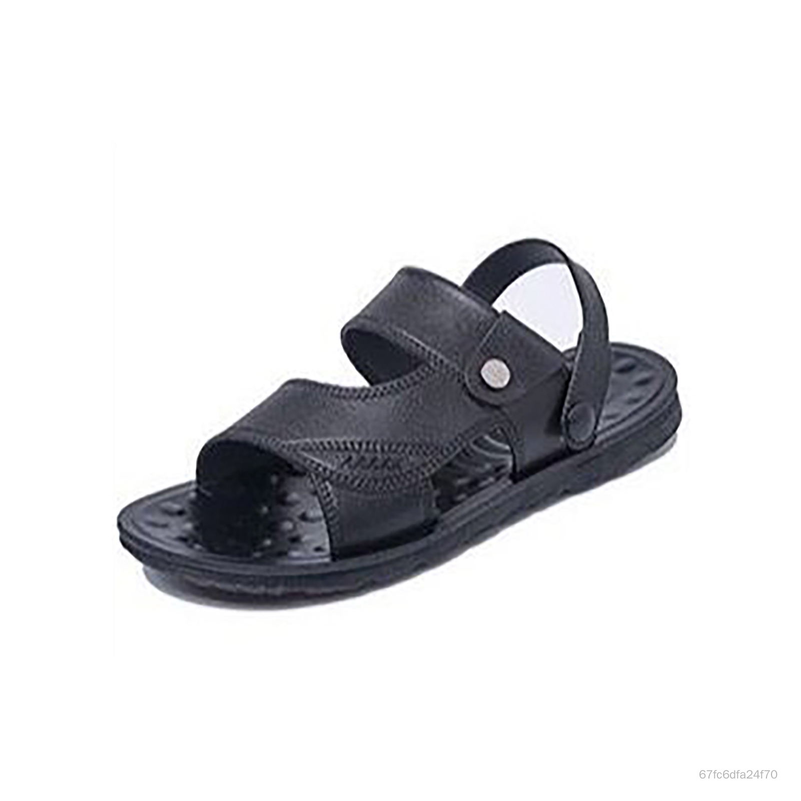 Flat Sandals Men's Loafer Extremely Comfy Anti-Slip Beach Shoes for Traveling Pool Swimming TF-Mel-VN