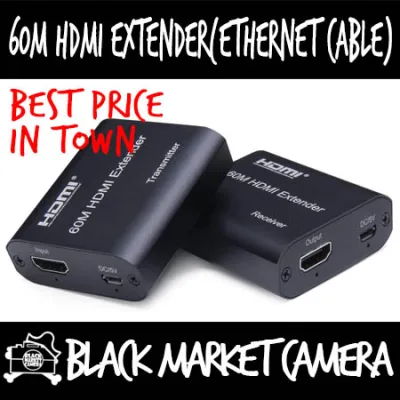 [BMC] 60m HDMI Extender 1080p Network Extender Over Ethernet Cat 6/7 Cable