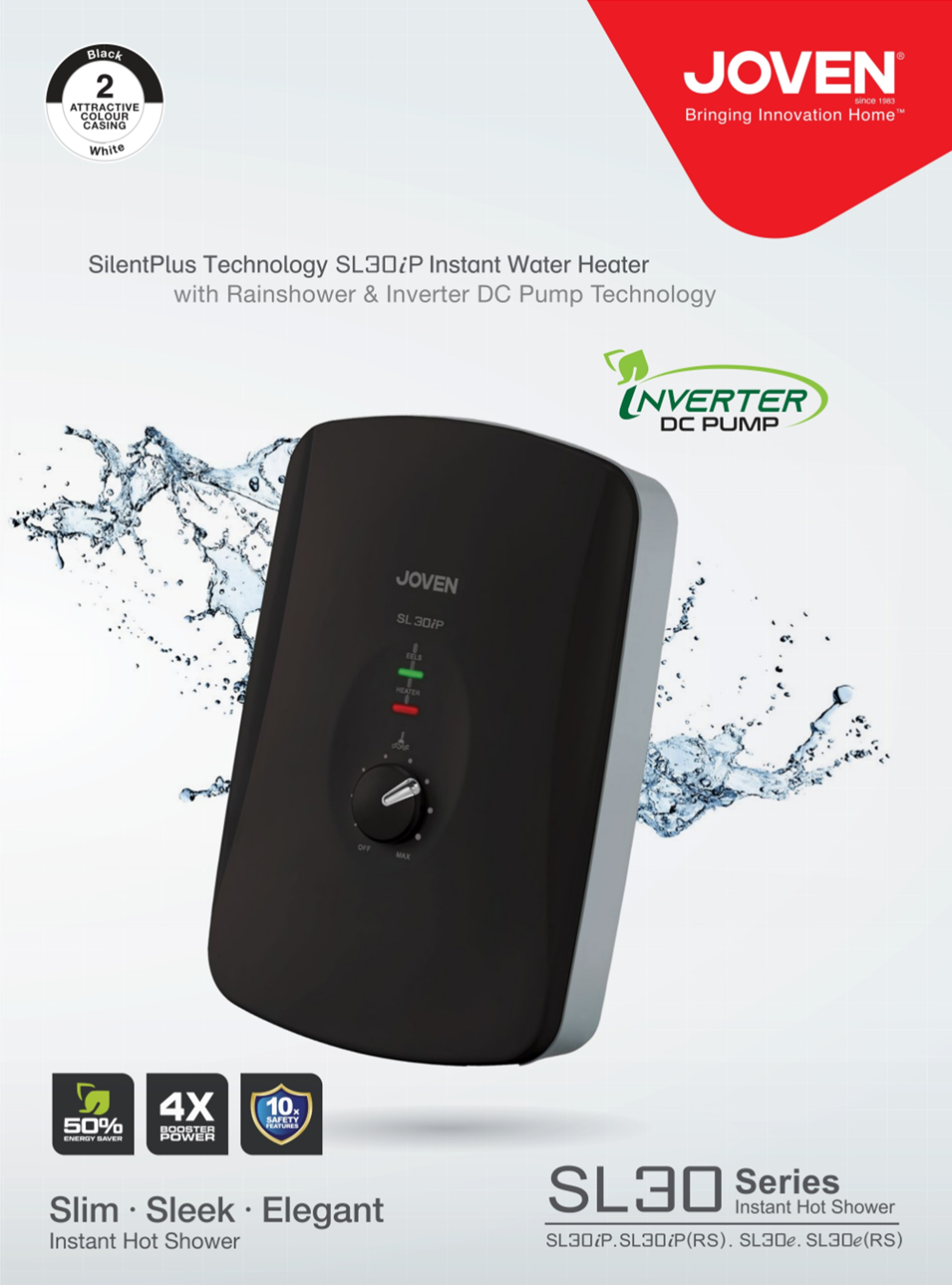 Joven SL30 Series Inverter DC Water Heater Pump SL30iP ...