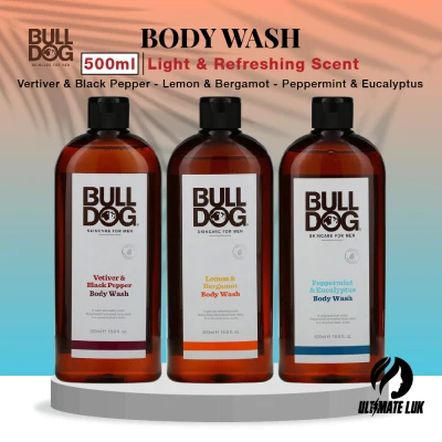 Bulldog Skincare For Men, Vegan Approved Body Wash 500 ml