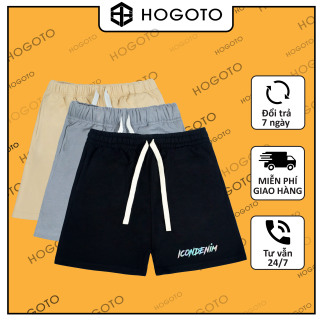 Quần short ICONDENIM nỉ da cá Hogoto shop thumbnail