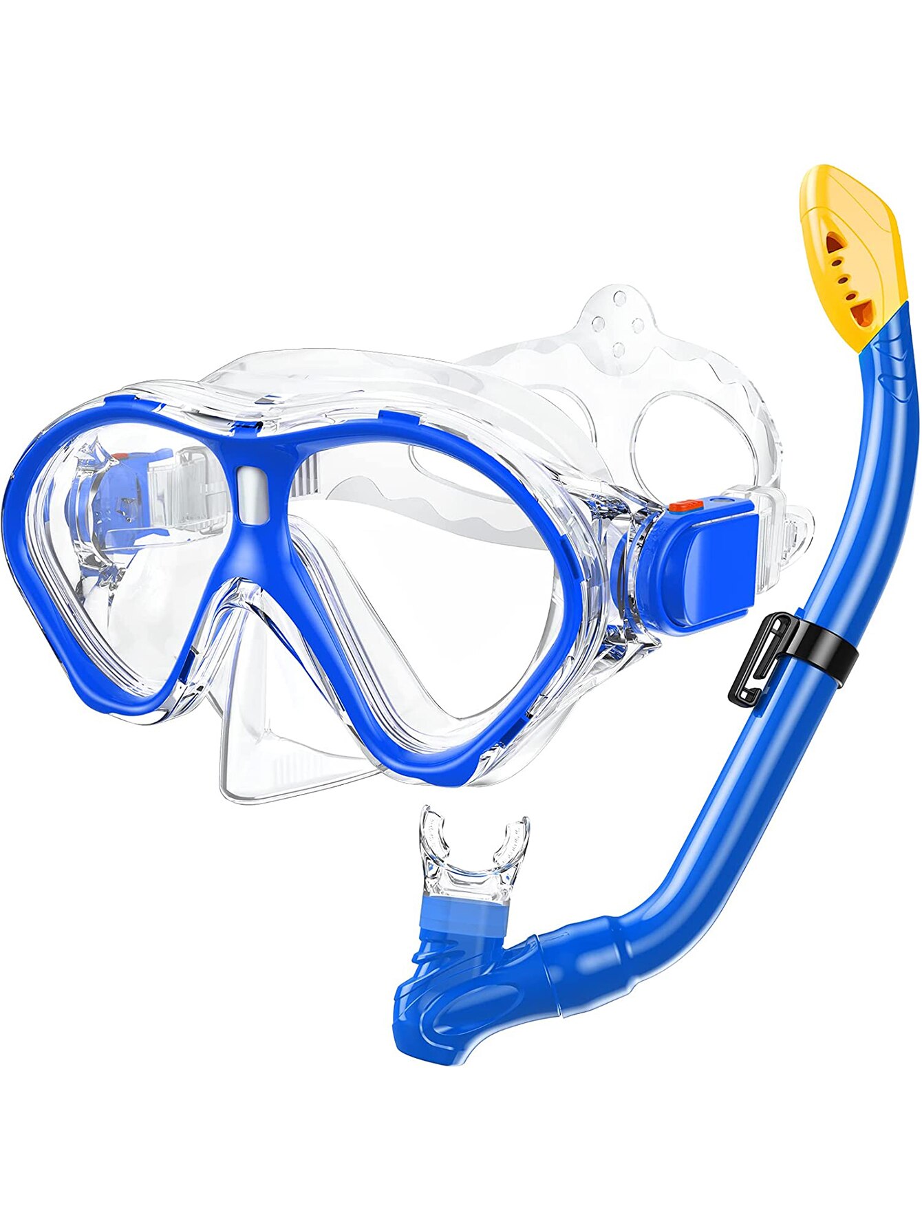 Kids Snorkel Set, Diving Mask for Children as Unisex Kids Swimming Goggles