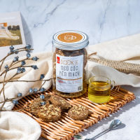 Bánh Cookie Ngũ Cốc Yến Mạch 300g Không Đường Không Bột Mì Ít Calo Và Giàu Dinh Dưỡng