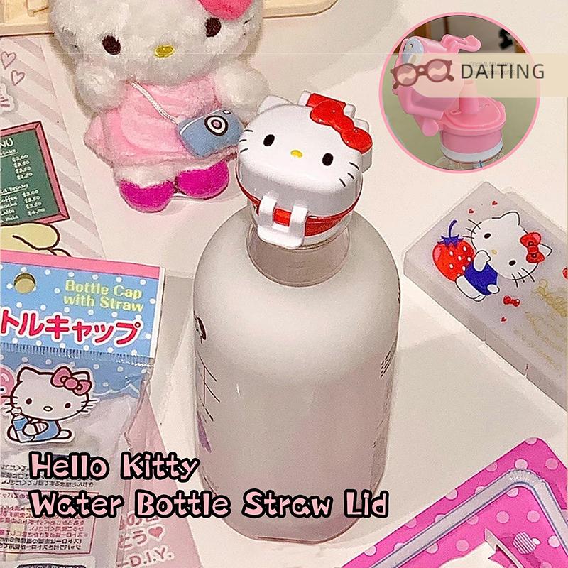 DAITING Sanrio Hello Kitty chai nước rơm Nắp kuromi giai điệu của tôi uống chai miệng chai nước thay