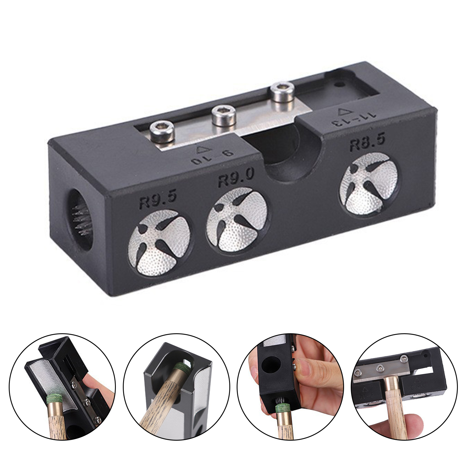 Bodhiwish đầu cơ bida dụng cụ thay đầu cơ bida công cụ sửa chữa bi-a gọt bút chì kit dụng cụ sửa chữa chuyên nghiệp công cụ sửa chữa cho Que Gậy bida Yêu thích