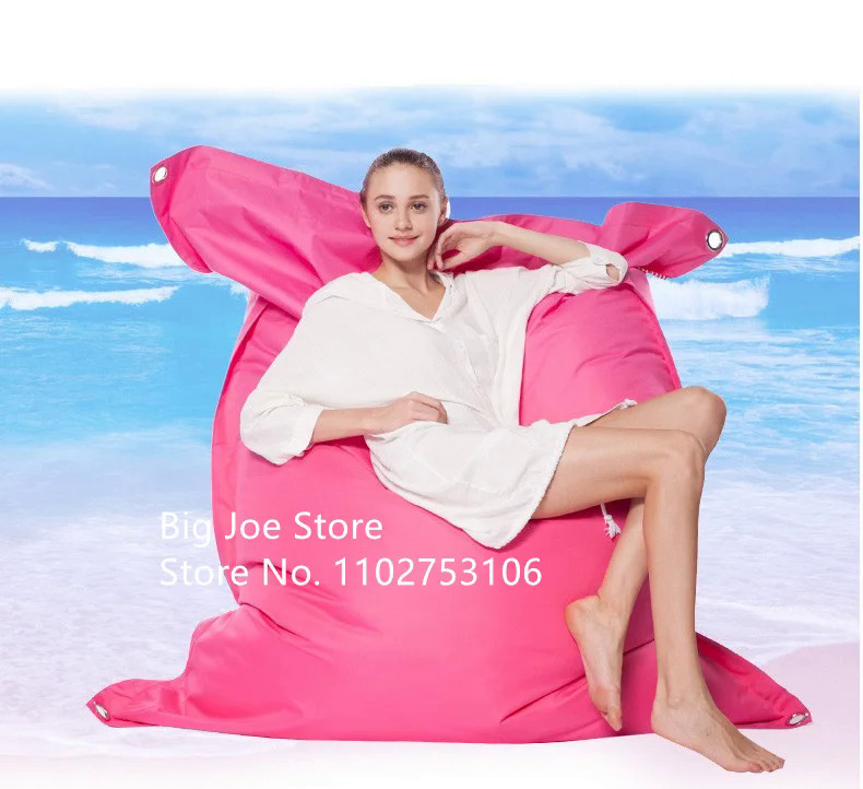 600D PVC Polyester Vải Lớn Túi Đậu Lounger XXL Beanbag Sofa Túi Đậu Ghế Thư Giãn Beanbag Phòng Khách Ghế Sofa