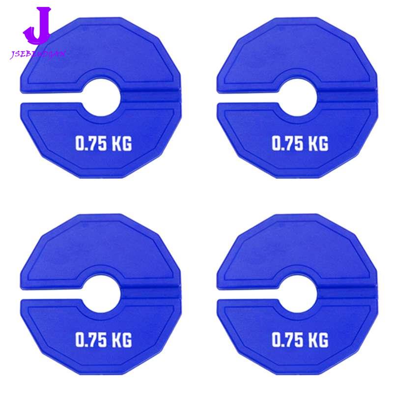 【Huang Li Electronics】4X 0.75kg Gym Micro-Type Plates Dumbbell Fractional Weight Plate Rubber Add-on Weights for Strength Training ราคา 2,047 บาท*ส่งฟรี