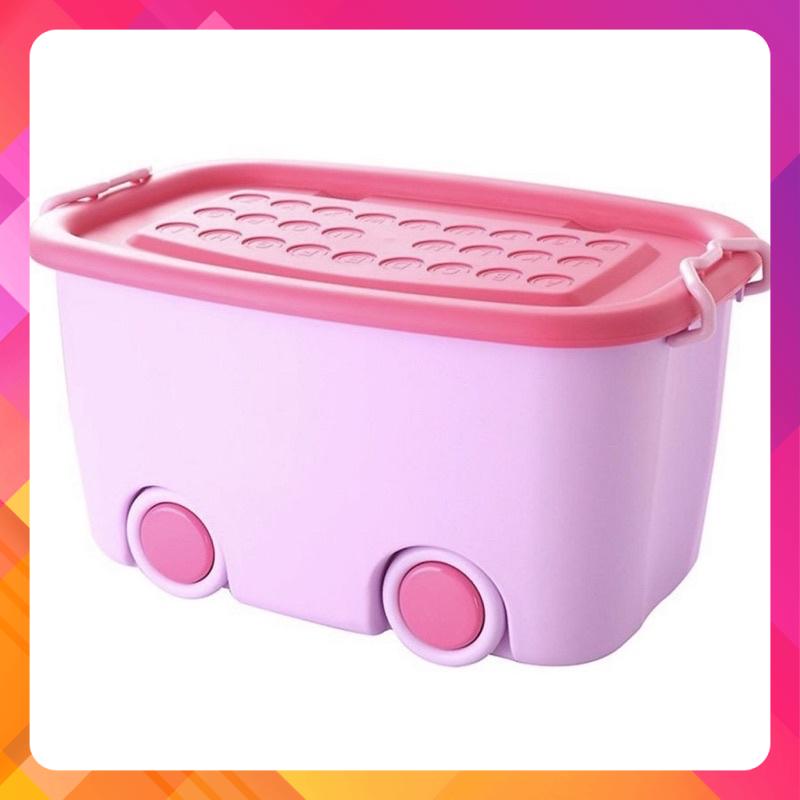 Thùng ô tô đựng đồ chơi có bánh xe size to 58 x 39 x 31cm chất đẹp