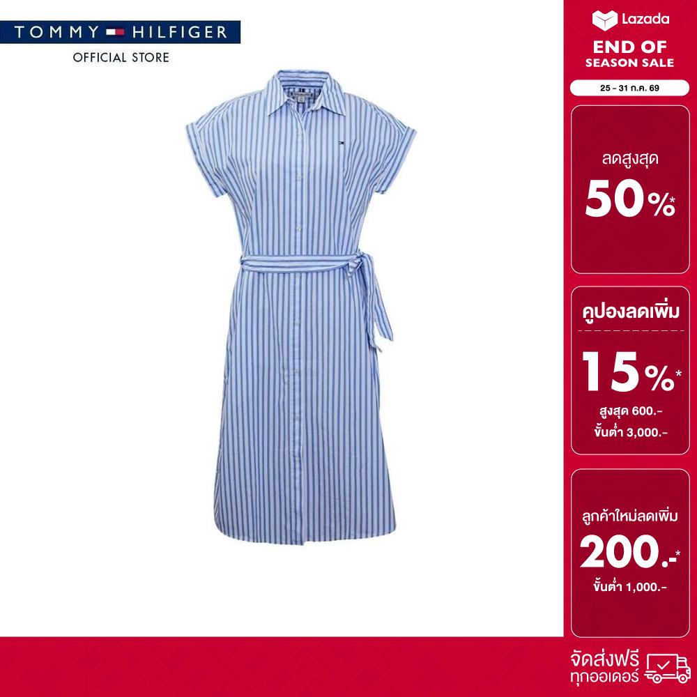 Tommy Hilfiger Women Dress Model XW0XW08314 C30 - Blue ราคา 4,295 บาท*ส่งฟรี