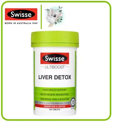 ✅[SG Ready Stock] Swisse Liver Detox 200 Tablets