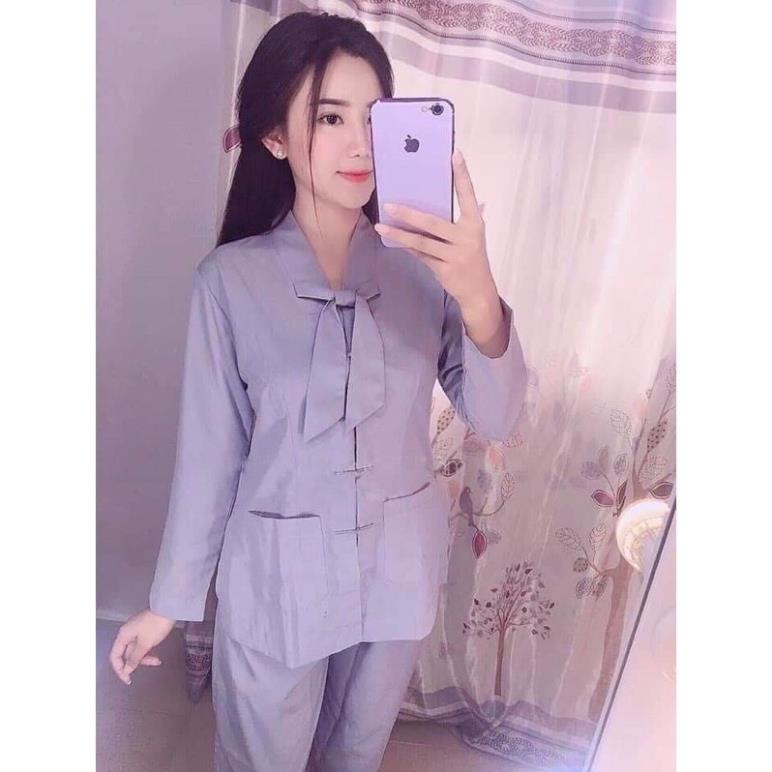 DLDK005 -  BỘ ĐỒ LÀM ĐI CHÙA LA HÁN NỮ CỰC ĐẸP