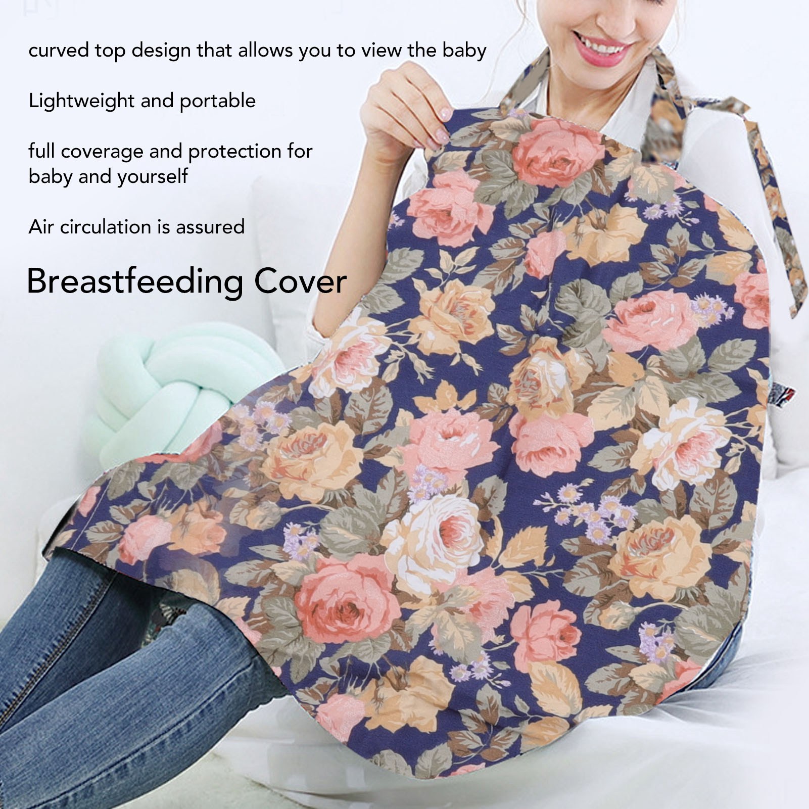 Breast Feeding Cover Breastfeeding Cover Portable Durable for Breastfeeding