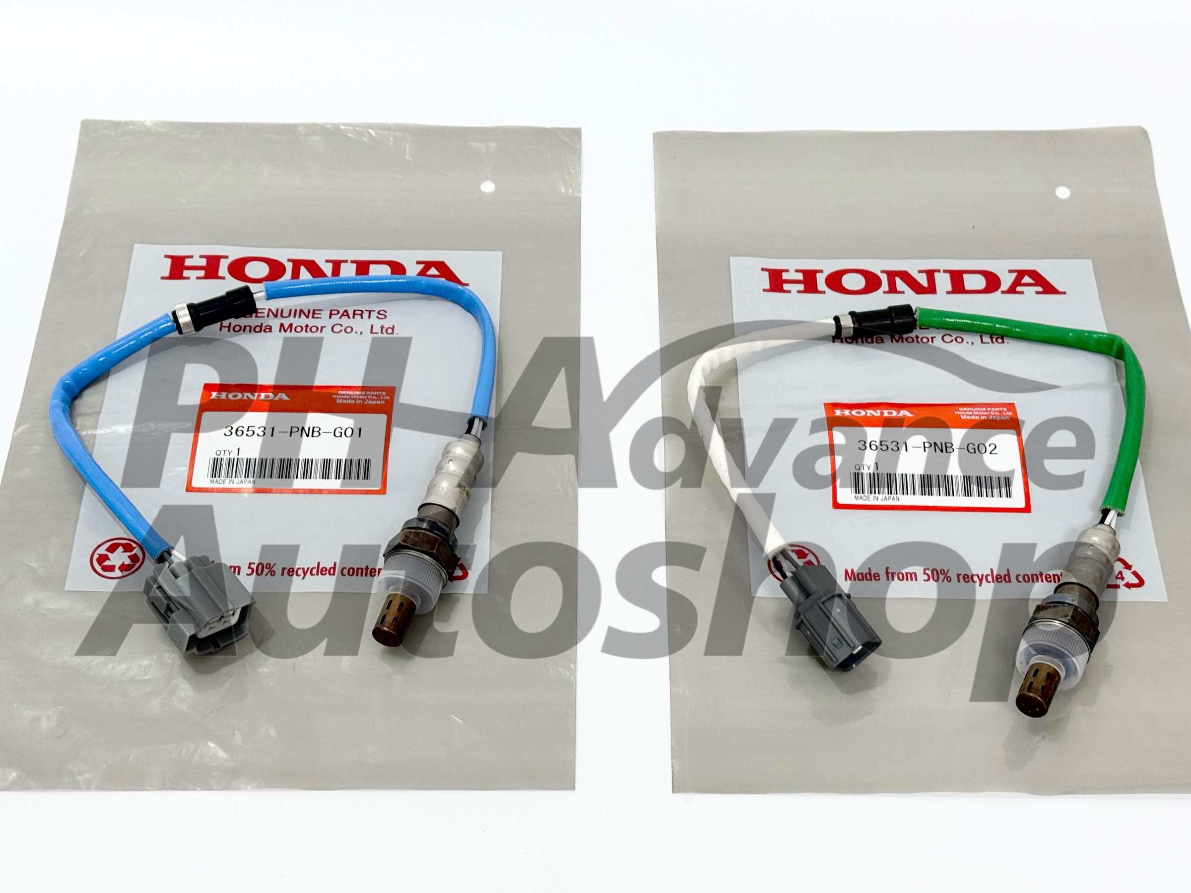 TOPAZ Oxygen O2 Sensor Set (Upstream & Downstream) For 2005-2006 Honda CR-V 2.4L – 4-Wire, Direct Fit