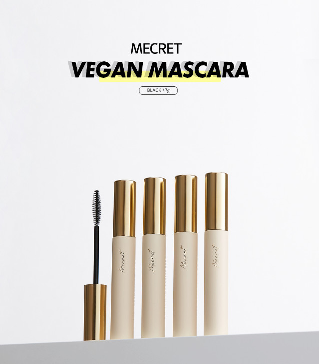 Vegan Mascara 7g Super Water Proof Easy Cleansing