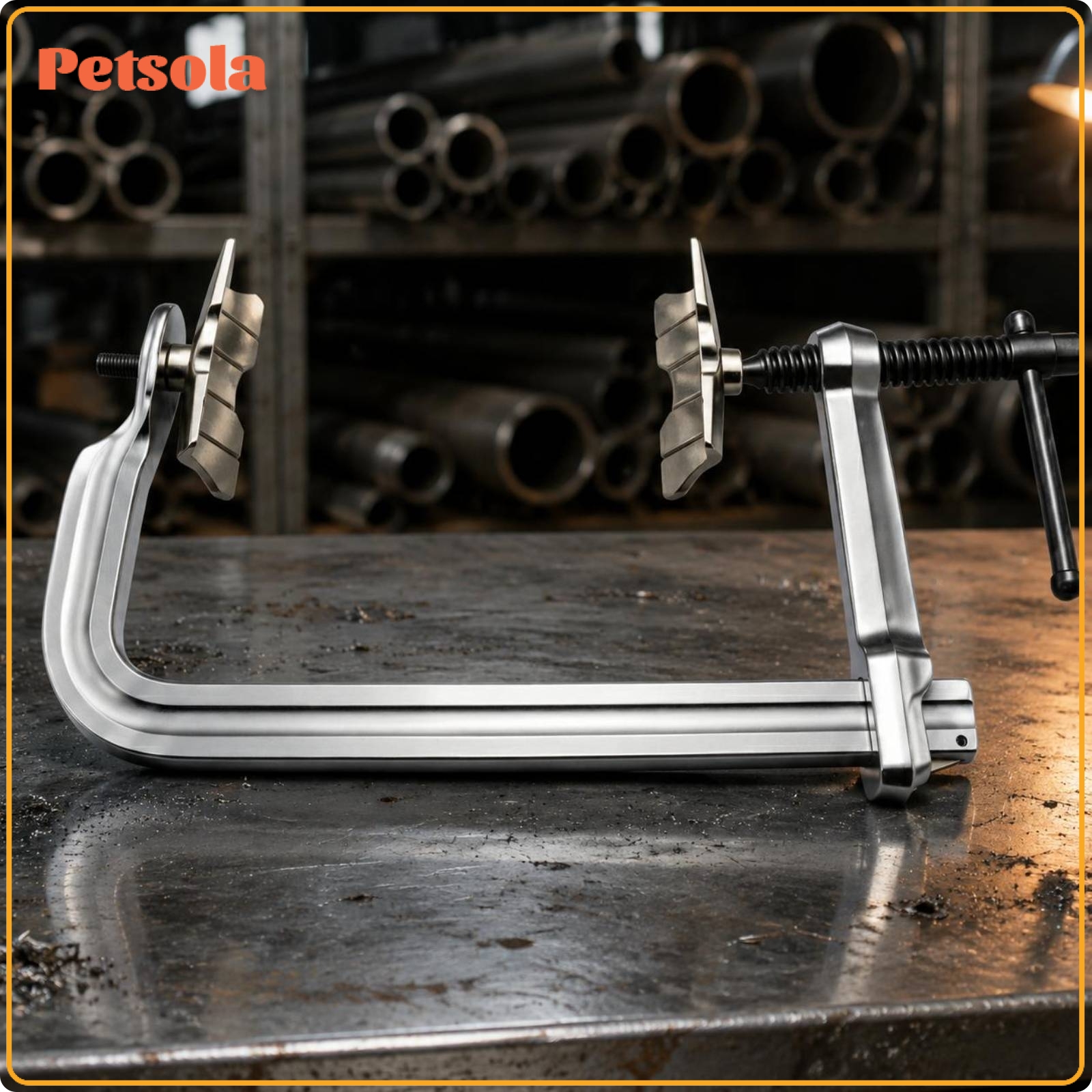petsola Heavy Duty Pipe Alignment Clamp Stable Grip Pipe Fitting Clamp High Performance Weld Alignment Jig Adjustable for Welders, Workshop ราคา 4,016 บาท*ส่งฟรี