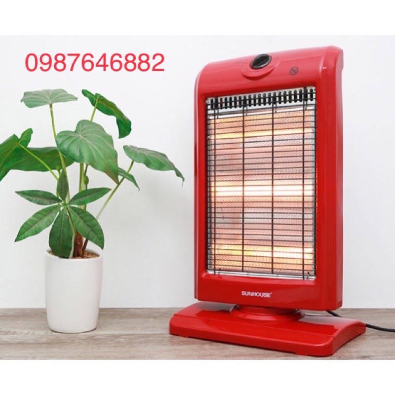 [CHÍNH HÃNG BH 12 THÁNG] [Chính Hãng] Quạt Sưởi Sunhouse 2-3 bóng SHD7016 Giá 539,000 Đồng*Miễn phí vận chuyển