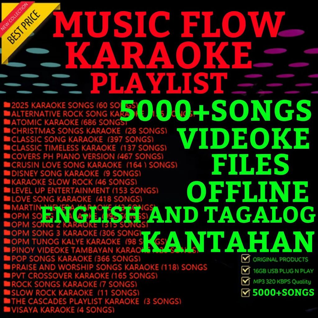 Shop Karaoke Songs With Lyrics Usb Online with Best Discounts and