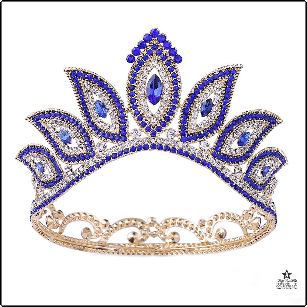 [vxpp28] Luxury Queen Tiaras and Crowns Bride Women Crystal Diadem Hair Ornaments Wedding Bridal Hair Jewelry Accessories ราคา  39,228 บาท*ส่งฟรี