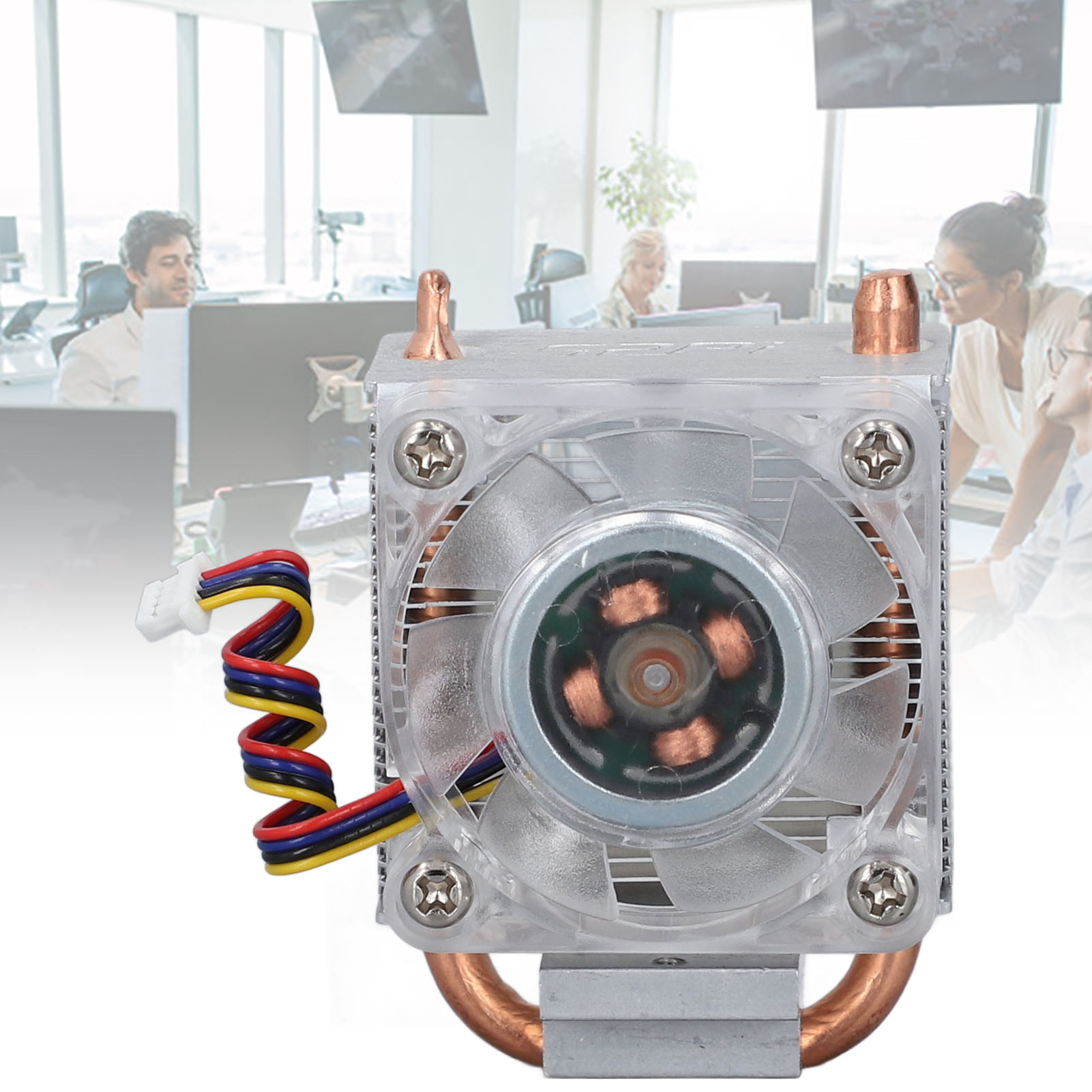 Garosa Bộ Làm Mát CPU Tự Động Đổi Màu Đèn LED Tự Động 4pin Đế Hợp Kim Nhôm Hiệu Quả Cao Quạt Làm Mát CPU Tiếng Ồn Thấp DC 5V Cho Pi 5 Giá 920,000 Đồng*Miễn phí vận chuyển
