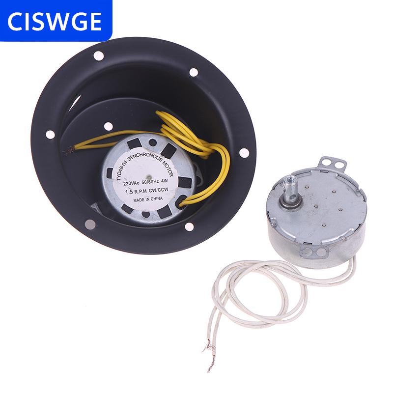 [COD] CISWGE 1 Piece DIY phụ kiện 1.5 vòng phút 2.5 vòng phút xoay động cơ với bìa cho treo gương Disco bóng DJ KTV Đảng ánh sáng