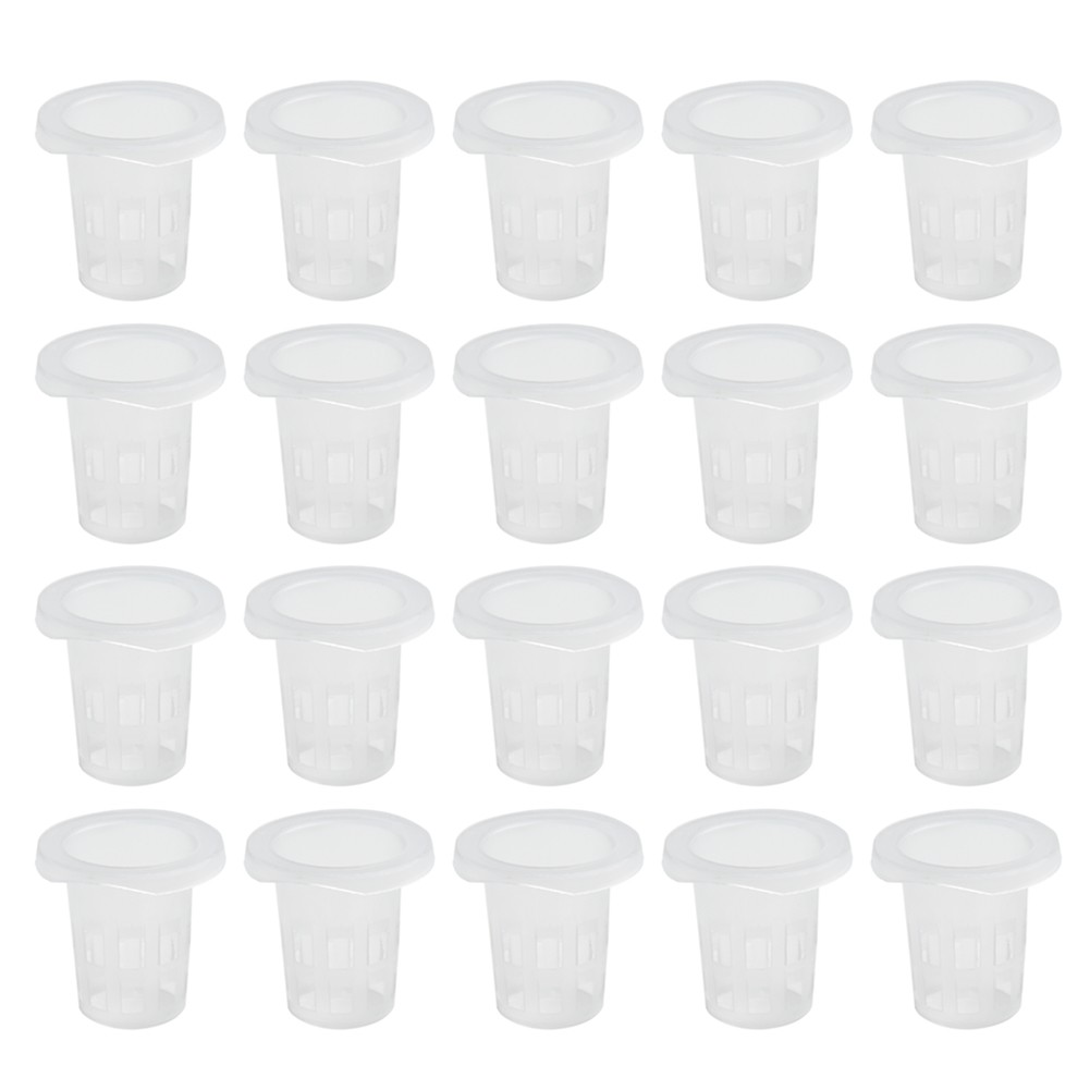 Hozzby cốc lưới Rau bằng nhựa cốc lưới Rau 35*35mm không thấm nước văn hóa hoàn toàn mới [Hàng có sẵn]