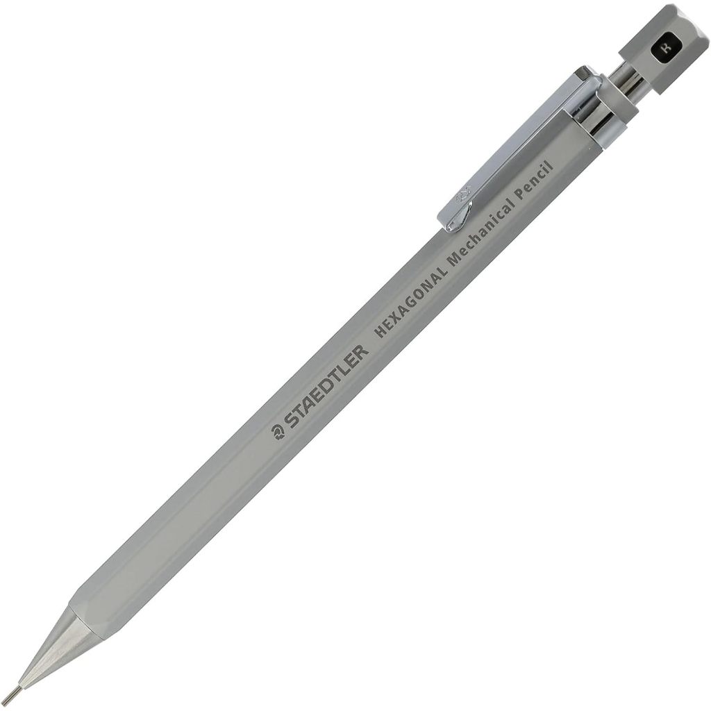 STAEDTLER Hexagonal 925 77 Mechanical Pencil 0.5mm Aluminum Body 4mm Sleeve Japan 2 Colors