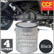 Rubberized Underbody Coating Paint for Cars, 4 Liters